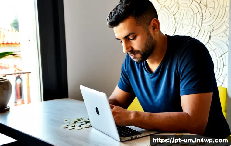 Home 17 이탈률 감소를 위한 전환율 최적화 방법 - Photorealistic modern Lisbon small-business workspace, a Portuguese entrepreneur in casual smart att...